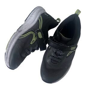 Zella Black & Yellow Accent Sneakers - Kid Boy Size 2